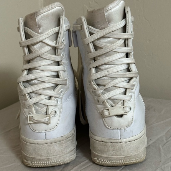 Nike Air Force 1 Experimental Boot High Top White (607523-101) Size 8 - Picture 2 of 9